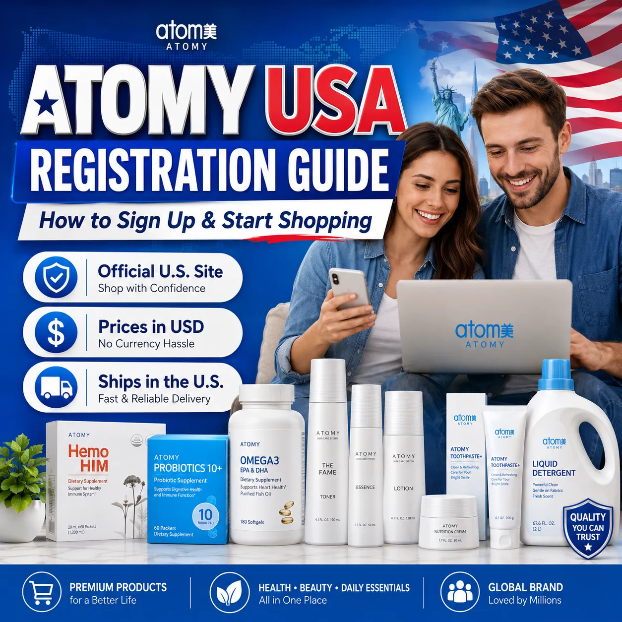 Atomy Registration in the USA